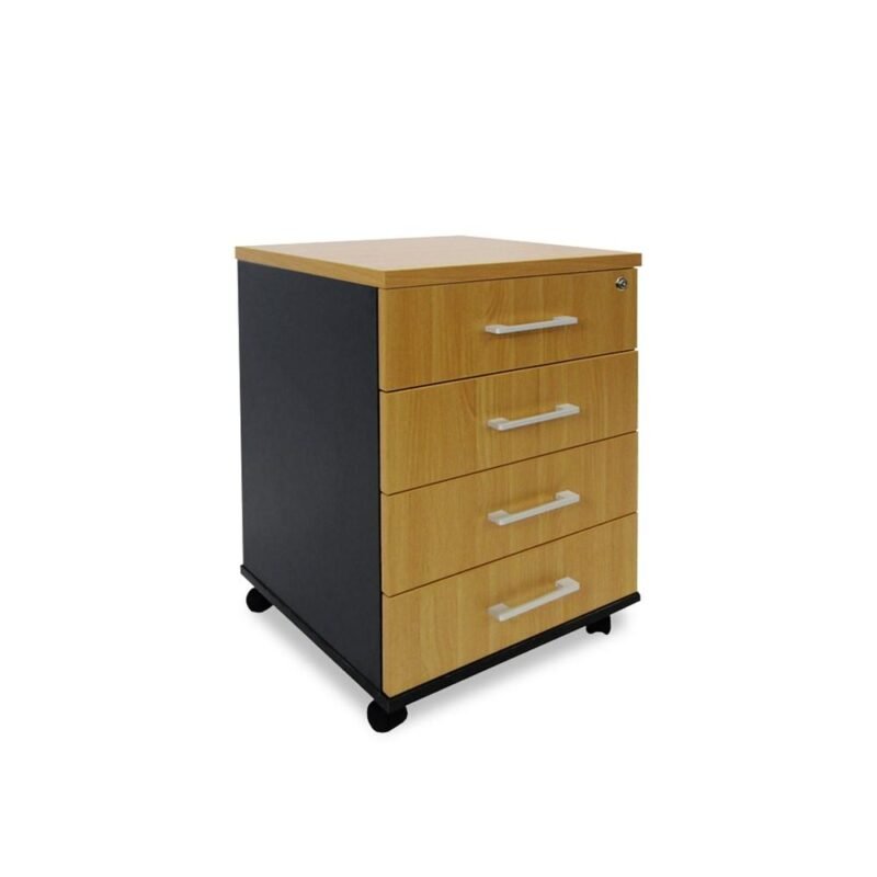 Delta Locking 4 Drawer Mobile Storage Cabinet