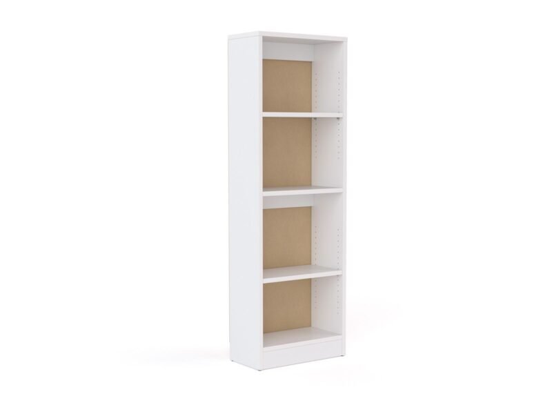 Knight's Bookcase, Bookshelf, 1800x600x300mm, White
