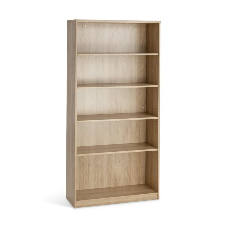 Oki Bookcase, Bookshelf, 1800x900x315mm, Autumn Oak